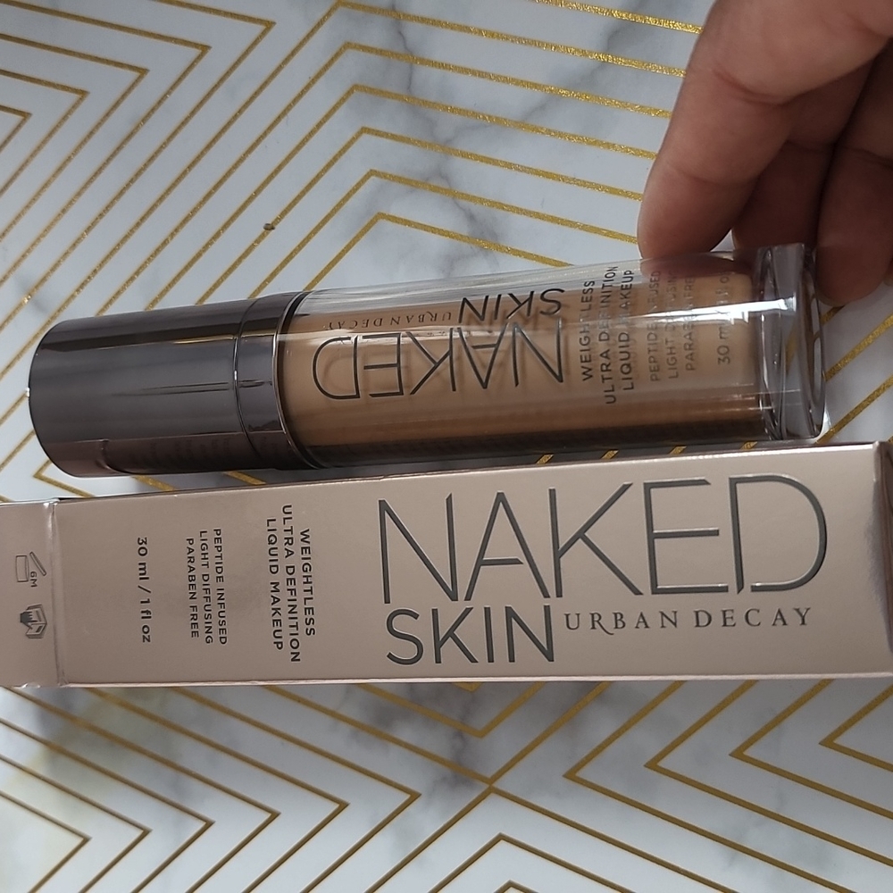 Urban decay never use naked skin foundation